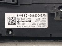 2014-2017 Audi A6 Climate Control Module Temperature AC/Heater Replacement P/N:4G0820043AM A2C85165000 Fits OEM Used Auto Pa