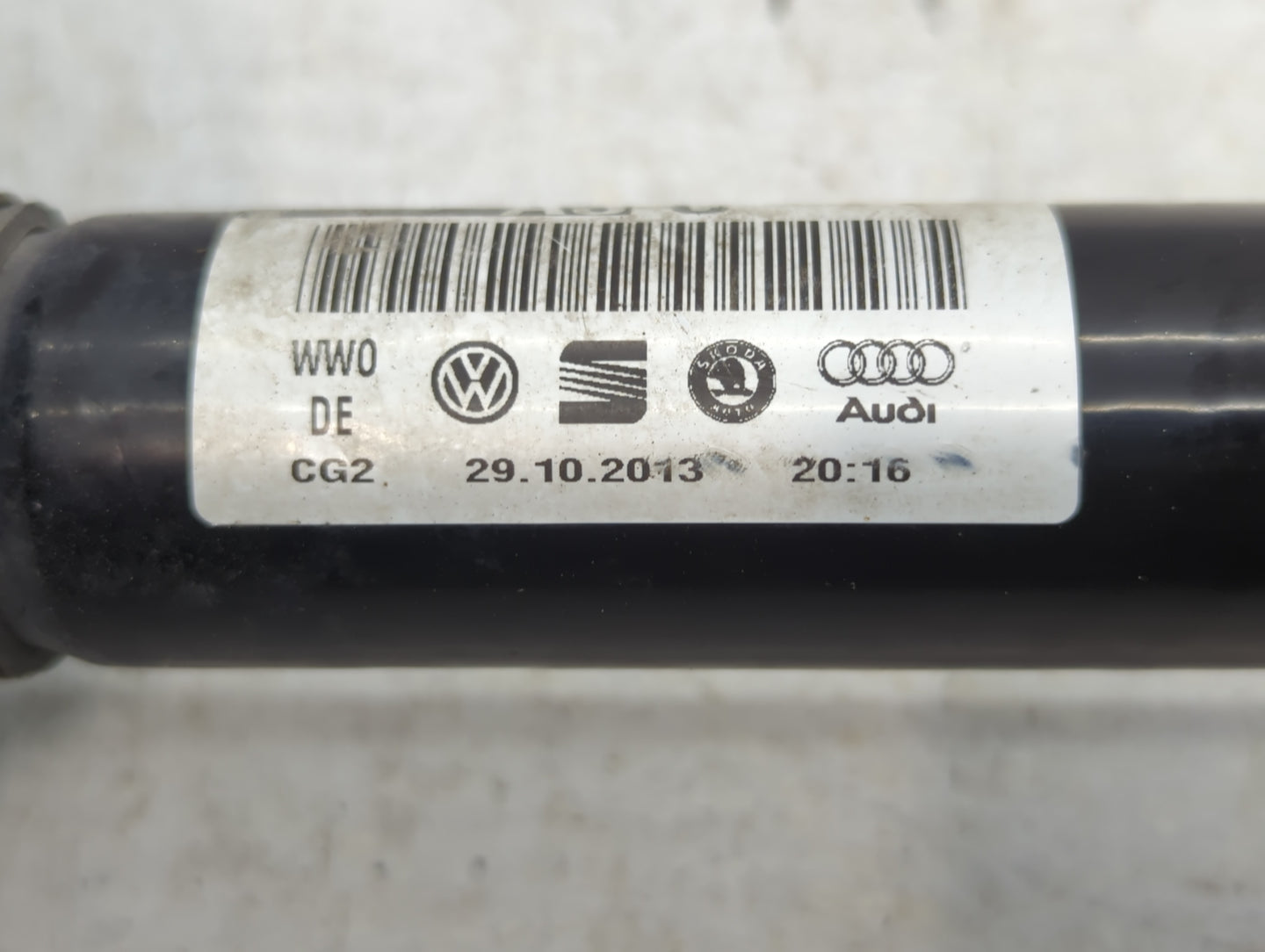 2012-2018 Audi A6 Axle Shaft Front Passenger Cv C/v - Oemusedautoparts1.com