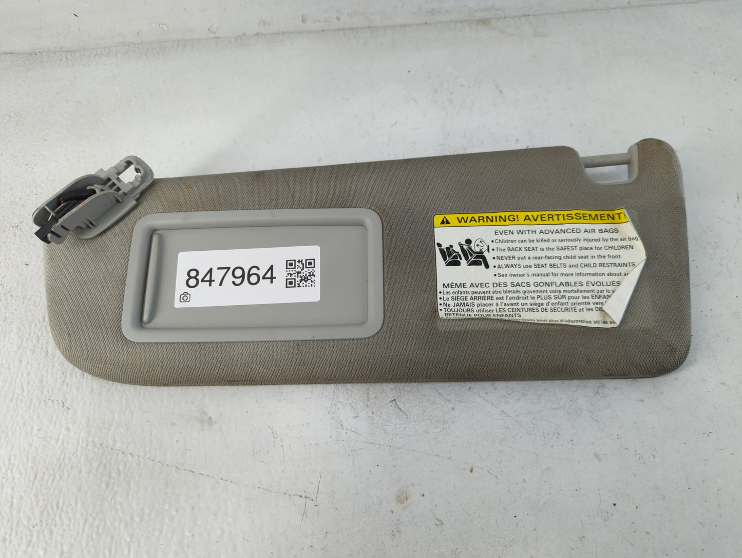 2012-2015 Audi A6 Sun Visor Shade Replacement Driver Left Mirror Fits Fits 2012 2013 2014 2015 2016 2017 OEM Used Auto Parts