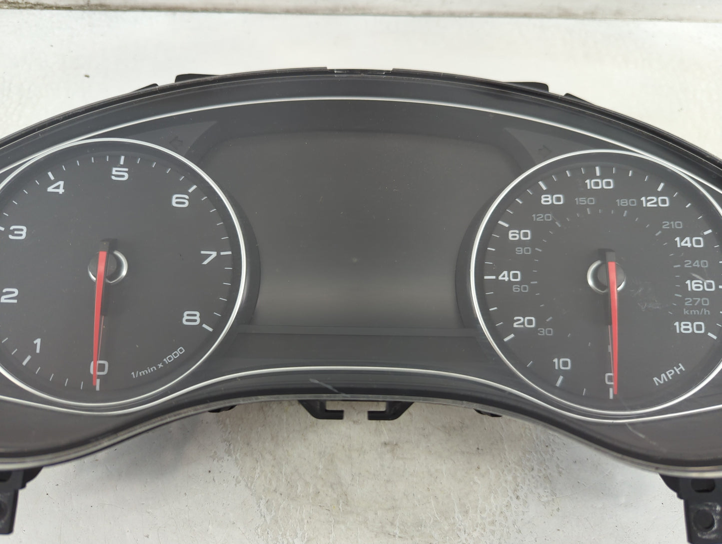 2012-2015 Audi A6 Instrument Cluster Speedometer Gauges P/N:4GB 920 984 K Fits Fits 2012 2013 2014 2015 OEM Used Auto Parts 