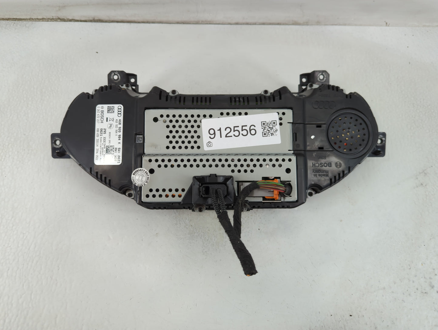2012-2015 Audi A6 Instrument Cluster Speedometer Gauges P/N:4GB 920 984 K Fits Fits 2012 2013 2014 2015 OEM Used Auto Parts 