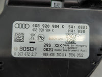 2012-2015 Audi A6 Instrument Cluster Speedometer Gauges P/N:4GB 920 984 K Fits Fits 2012 2013 2014 2015 OEM Used Auto Parts 