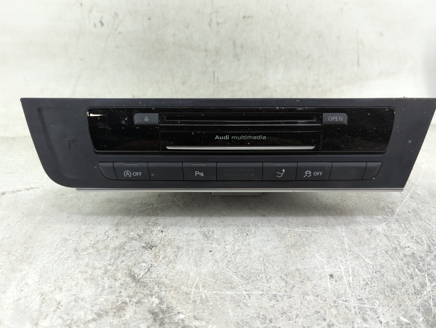 2012-2015 Audi A7 Radio AM FM Cd Player Receiver Replacement P/N:4G0035746E Fits Fits 2012 2013 2014 2015 OEM Used Auto Part
