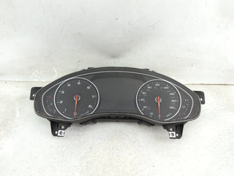 compare product 2014 Audi A7 Instrument Cluster Speedometer Gauges P/N:4G8920984K 0263672217 Miles:155K Fits OEM Used Auto Parts