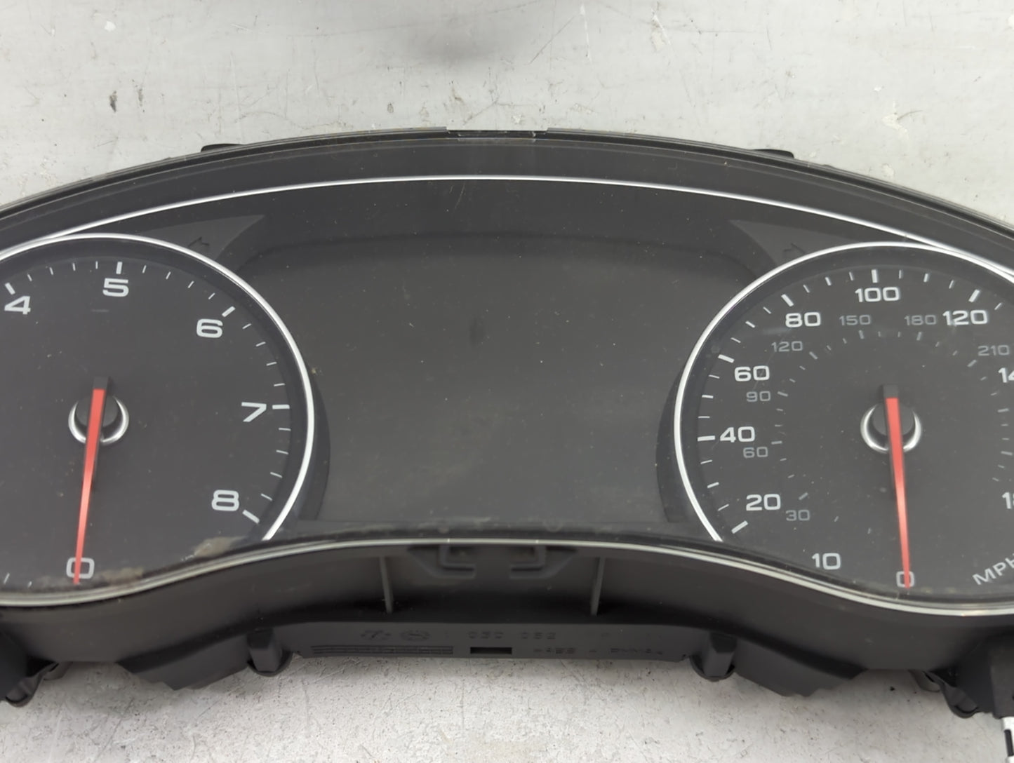 2014 Audi A7 Instrument Cluster Speedometer Gauges P/N:4G8920984K 0263672217 Miles:155K Fits OEM Used Auto Parts - Oemusedau