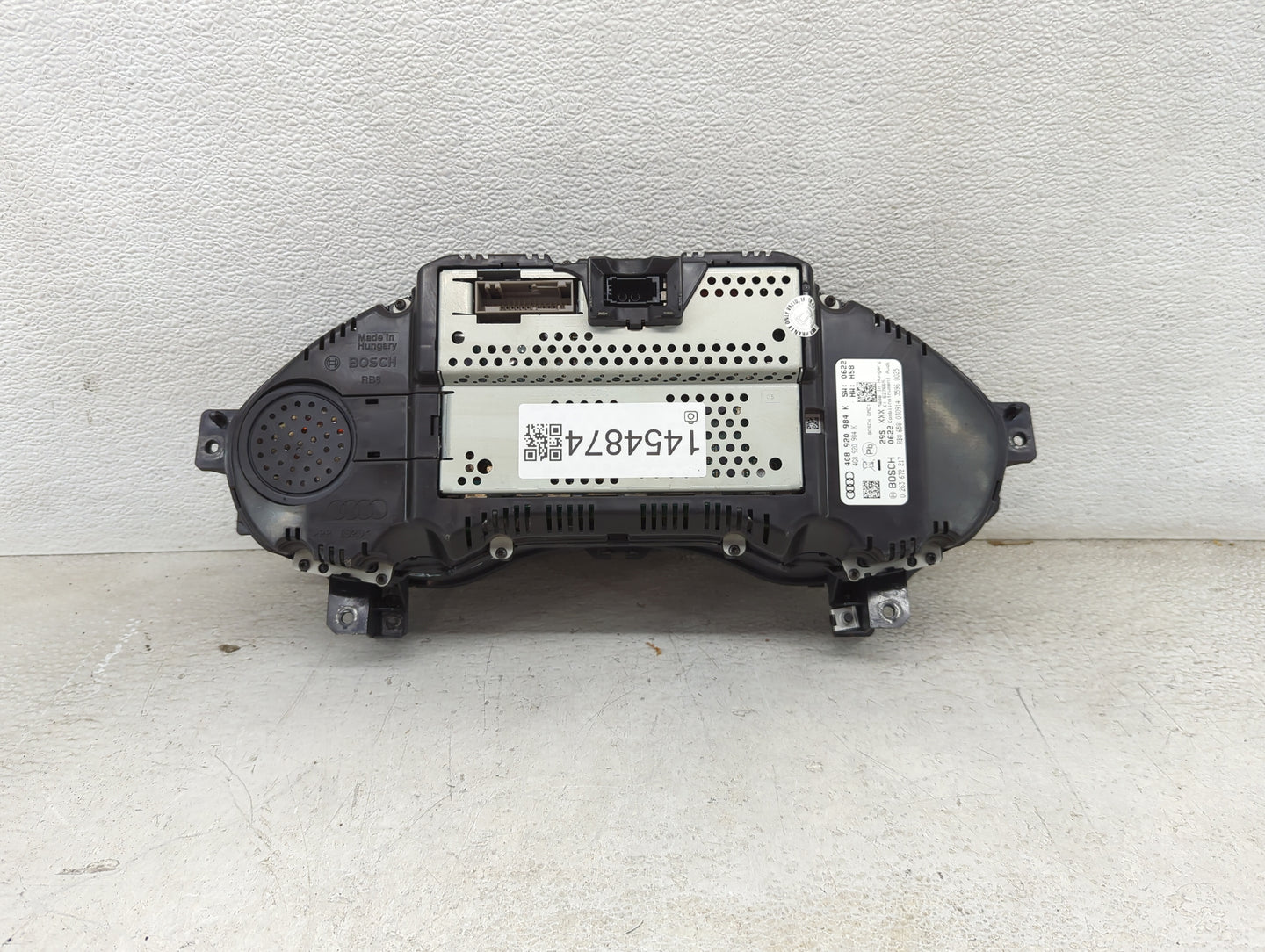 2014-2015 Audi A7 Instrument Cluster Speedometer Gauges P/N:4G8920984K 0263672217 Miles: Fits Fits 2014 2015 OEM Used Auto P