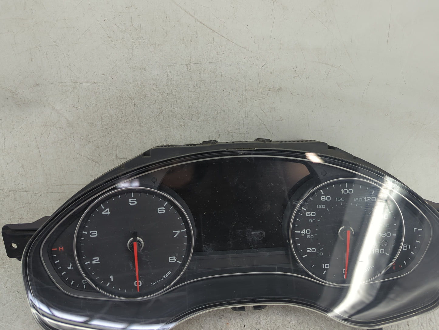 2014-2015 Audi A7 Instrument Cluster Speedometer Gauges P/N:4G8920984K 0263672217 Miles:53K Fits Fits 2014 2015 OEM Used Aut