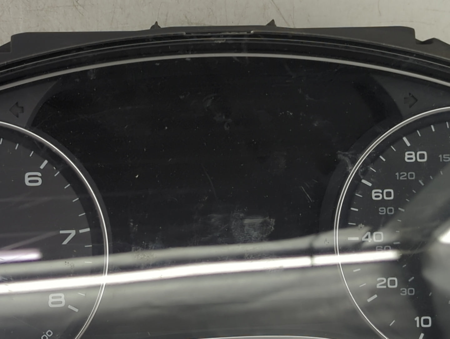 2014-2015 Audi A7 Instrument Cluster Speedometer Gauges P/N:4G8920984K 0263672217 Miles:53K Fits Fits 2014 2015 OEM Used Aut