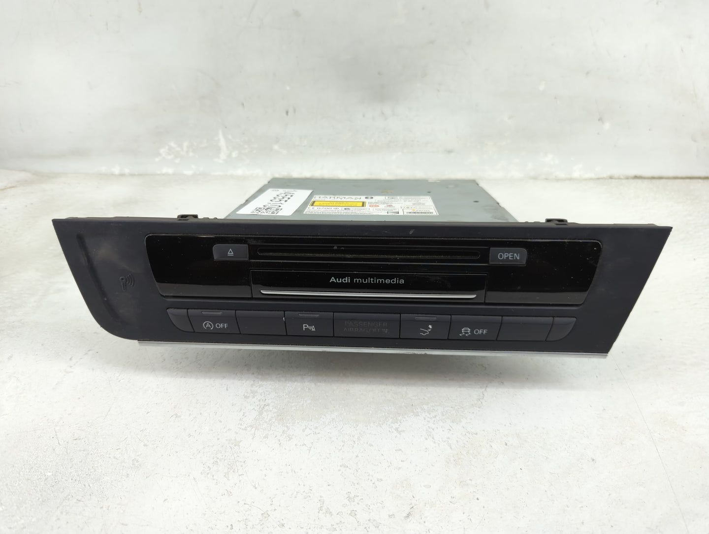 2012-2015 Audi A7 Radio AM FM Cd Player Receiver Replacement P/N:005WWDA0303 AD10-0169005 Fits Fits 2012 2013 2014 2015 OEM 