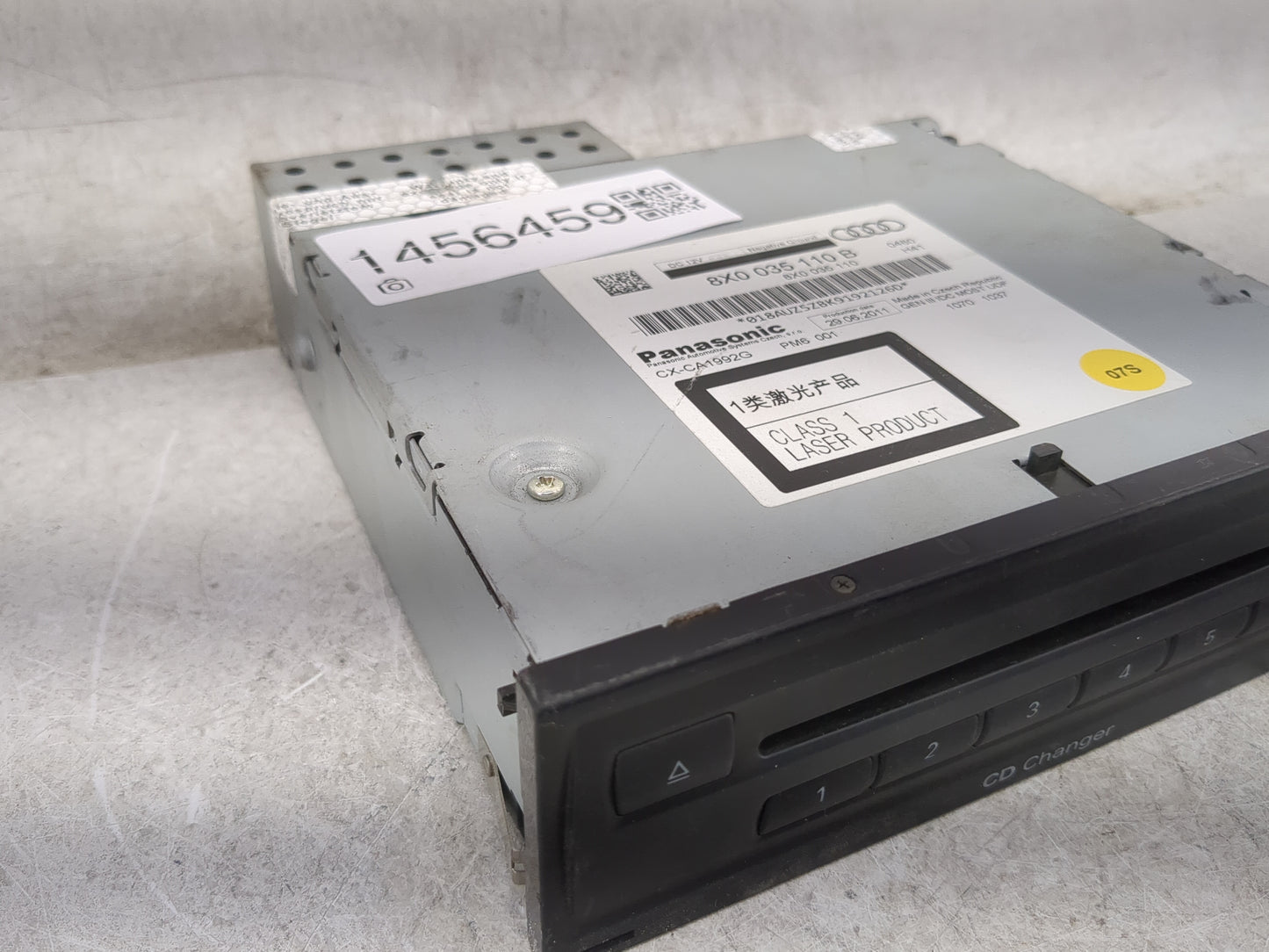Audi A7 Radio Cd Changer 8x0035110b|8x0035110|cx-ca1992g - Oemusedautoparts1.com