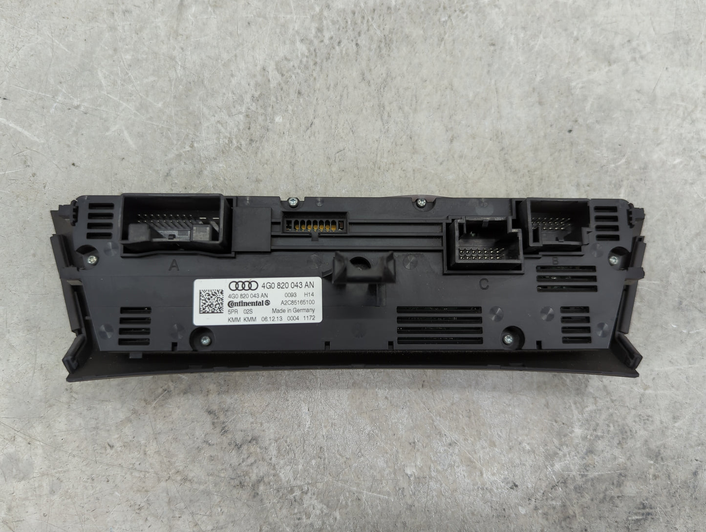 2014-2015 Audi A7 Climate Control Module Temperature AC/Heater Replacement P/N:4G0 820 043 AN Fits Fits 2014 2015 2016 2017 