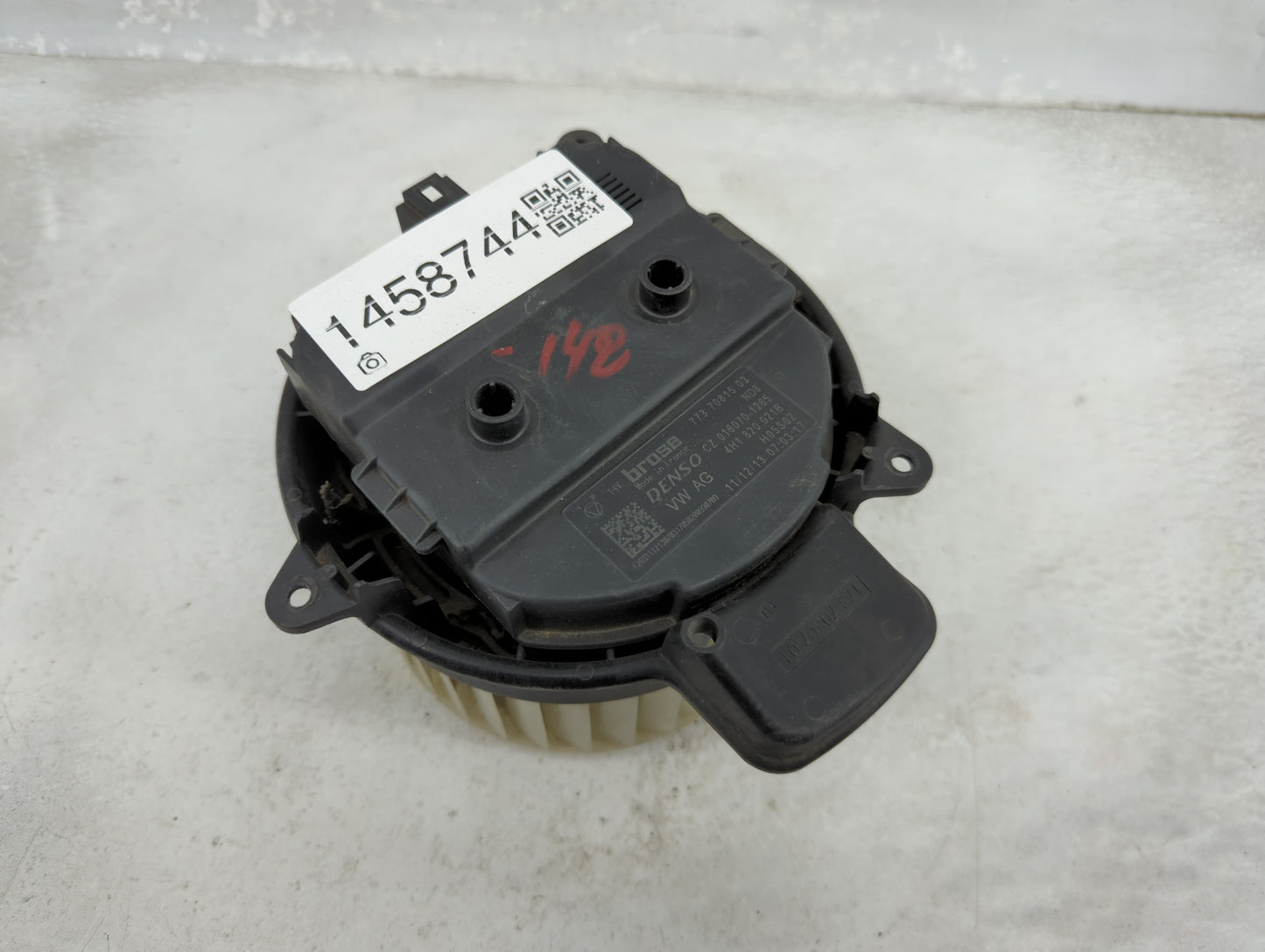 2012-2018 Audi A7 Heater AC Blower Motor P/N:773.70815.03 CZ 016070-1265 Fits Fits 2011 2012 2013 2014 2015 2016 2017 2018 O
