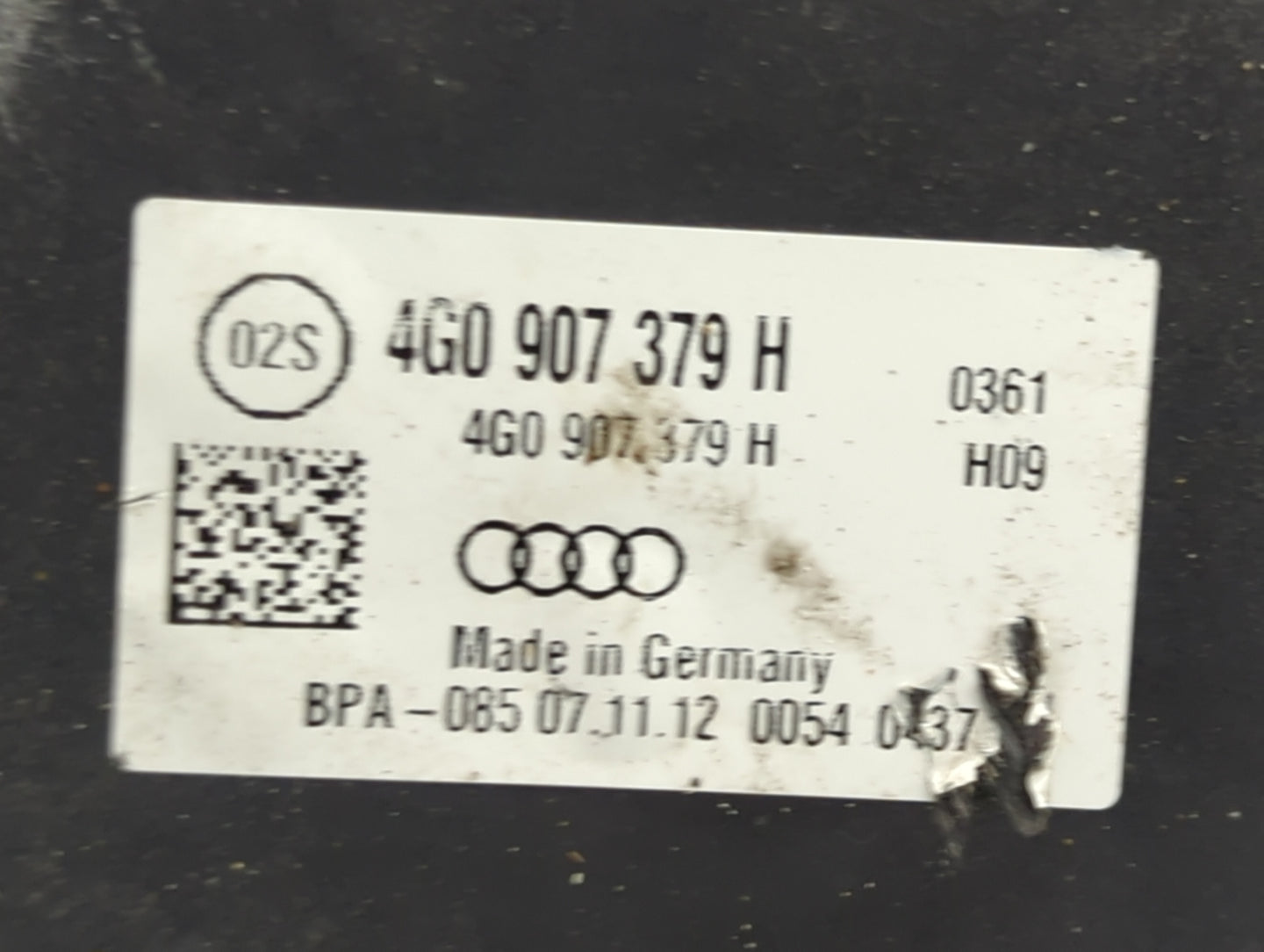 2012-2014 Audi A7 ABS Pump Control Module Replacement P/N:4G0 907 379 H 0265250562, 0265950662 Fits Fits 2012 2013 2014 2015