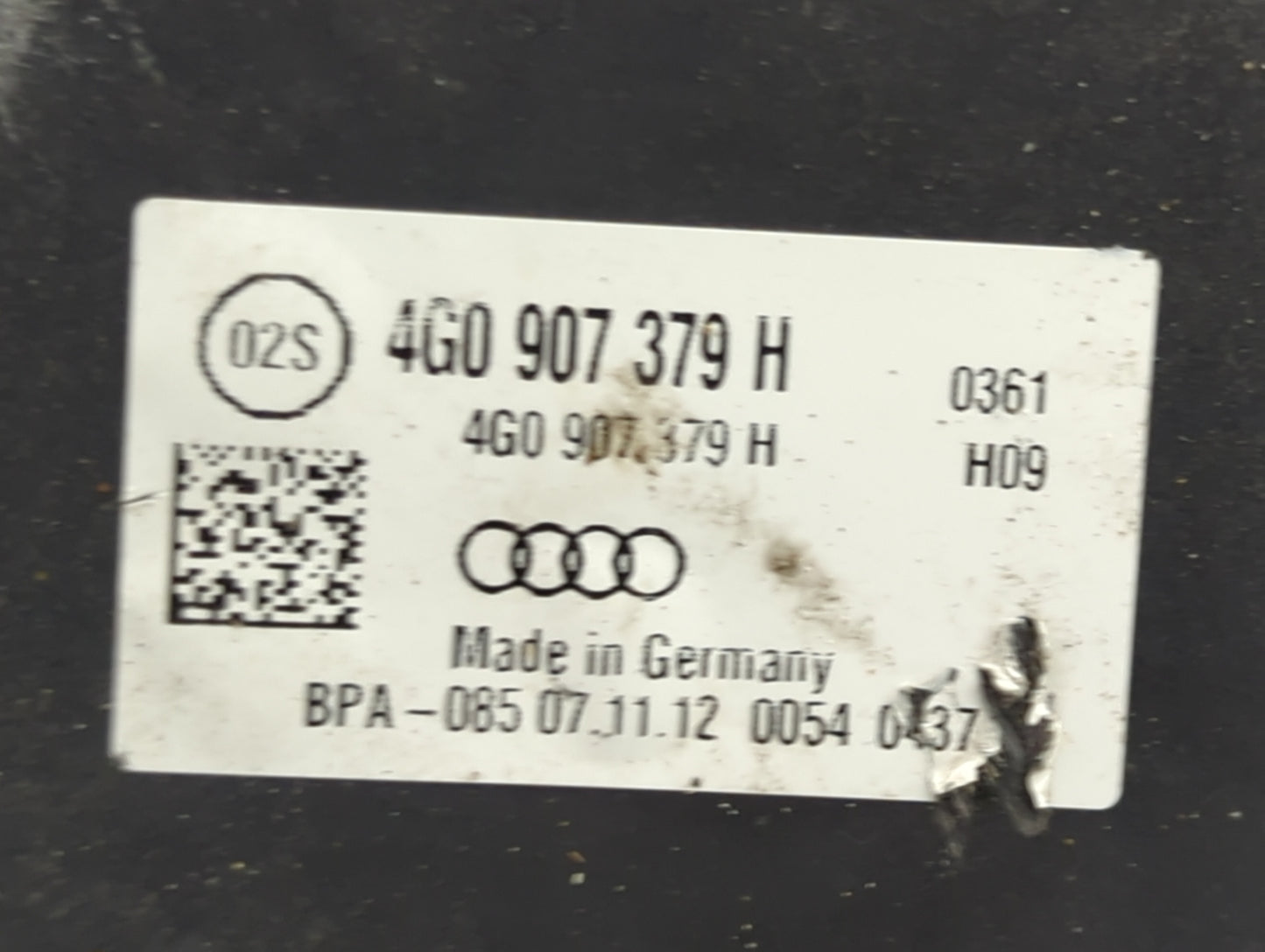 2012-2014 Audi A7 ABS Pump Control Module Replacement P/N:4G0 907 379 H 0265250562, 0265950662 Fits Fits 2012 2013 2014 2015