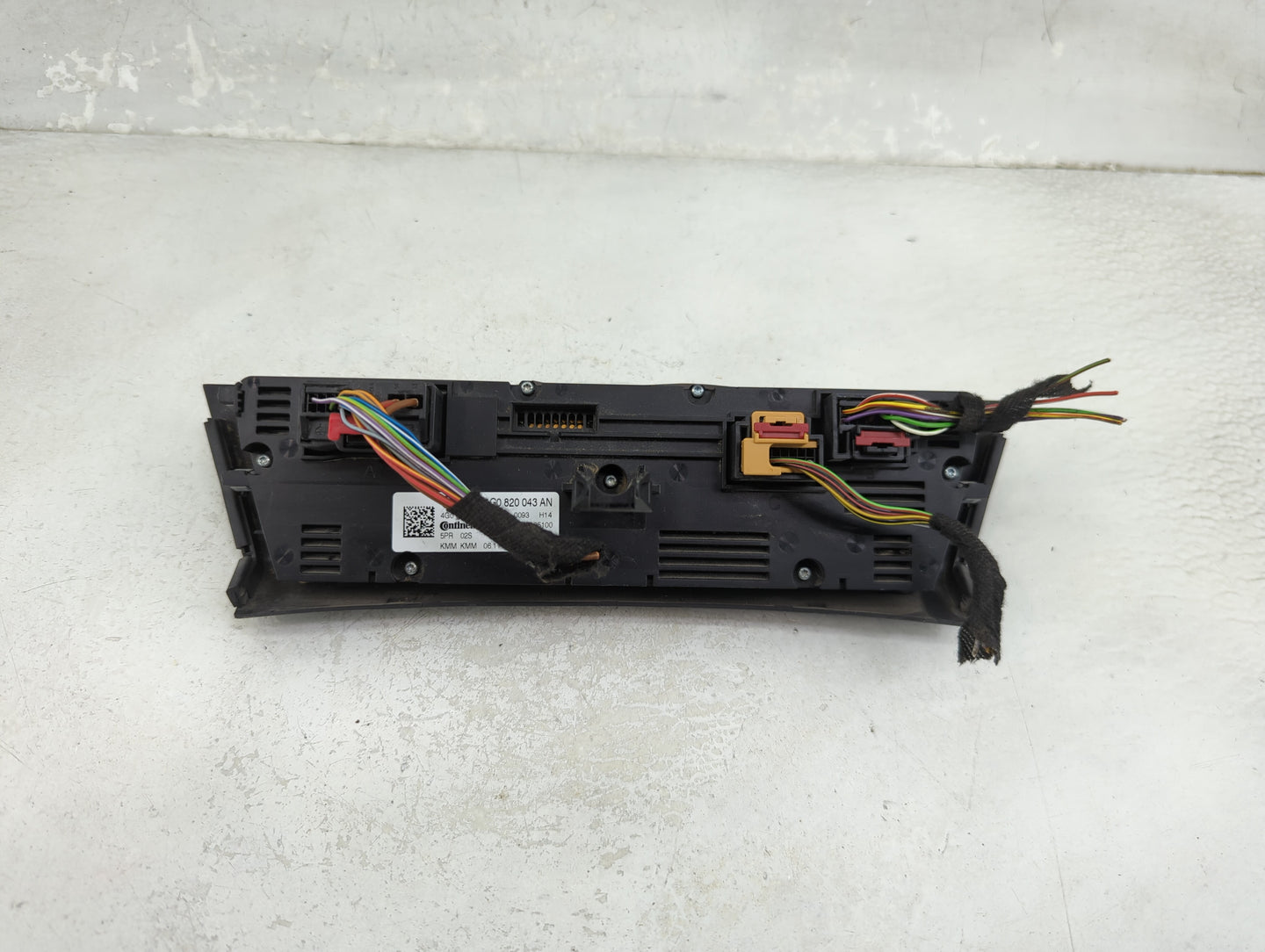2014-2015 Audi A7 Climate Control Module Temperature AC/Heater Replacement P/N:4G0820043AN A2C85165100 Fits OEM Used Auto Pa