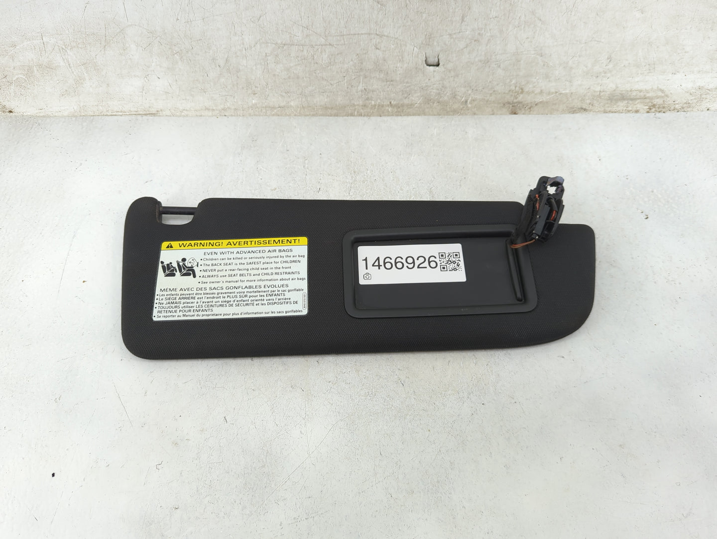 2012-2018 Audi A7 Sun Visor Shade Replacement Passenger Right Mirror Fits Fits 2012 2013 2014 2015 2016 2017 2018 OEM Used A