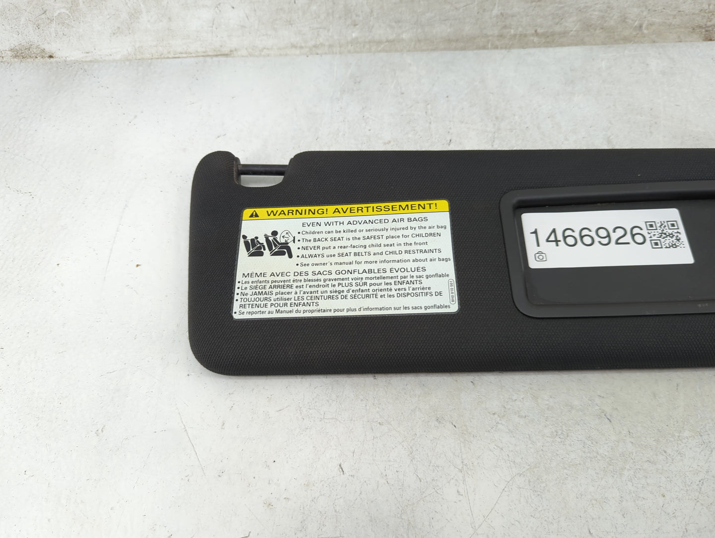 2012-2018 Audi A7 Sun Visor Shade Replacement Passenger Right Mirror Fits Fits 2012 2013 2014 2015 2016 2017 2018 OEM Used A