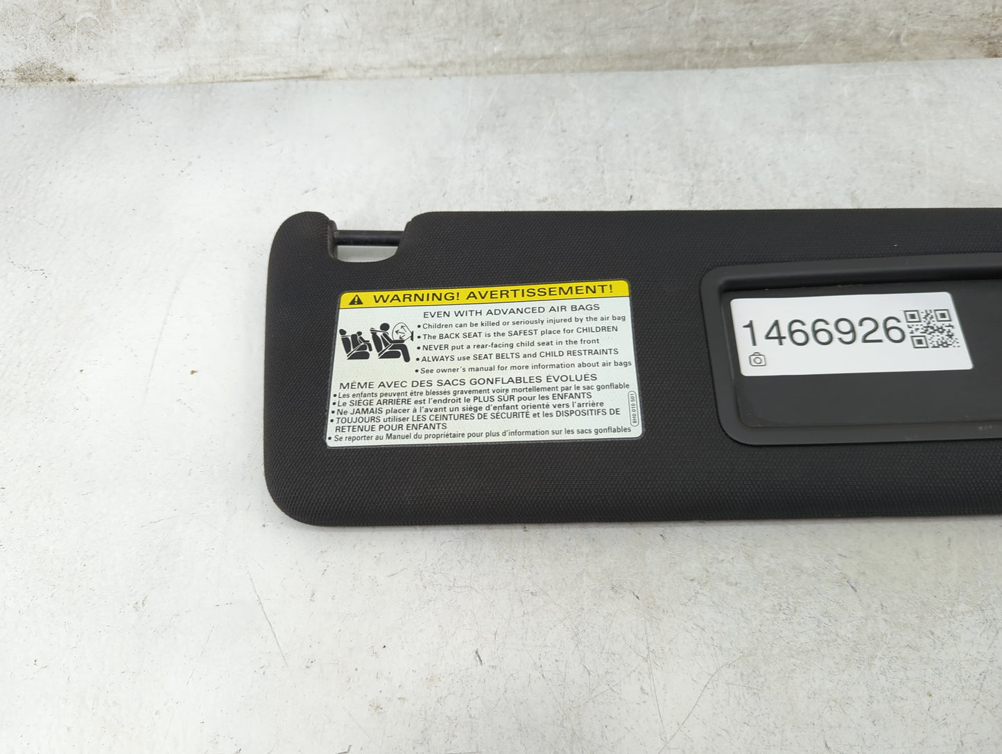 2012-2018 Audi A7 Sun Visor Shade Replacement Passenger Right Mirror Fits Fits 2012 2013 2014 2015 2016 2017 2018 OEM Used A