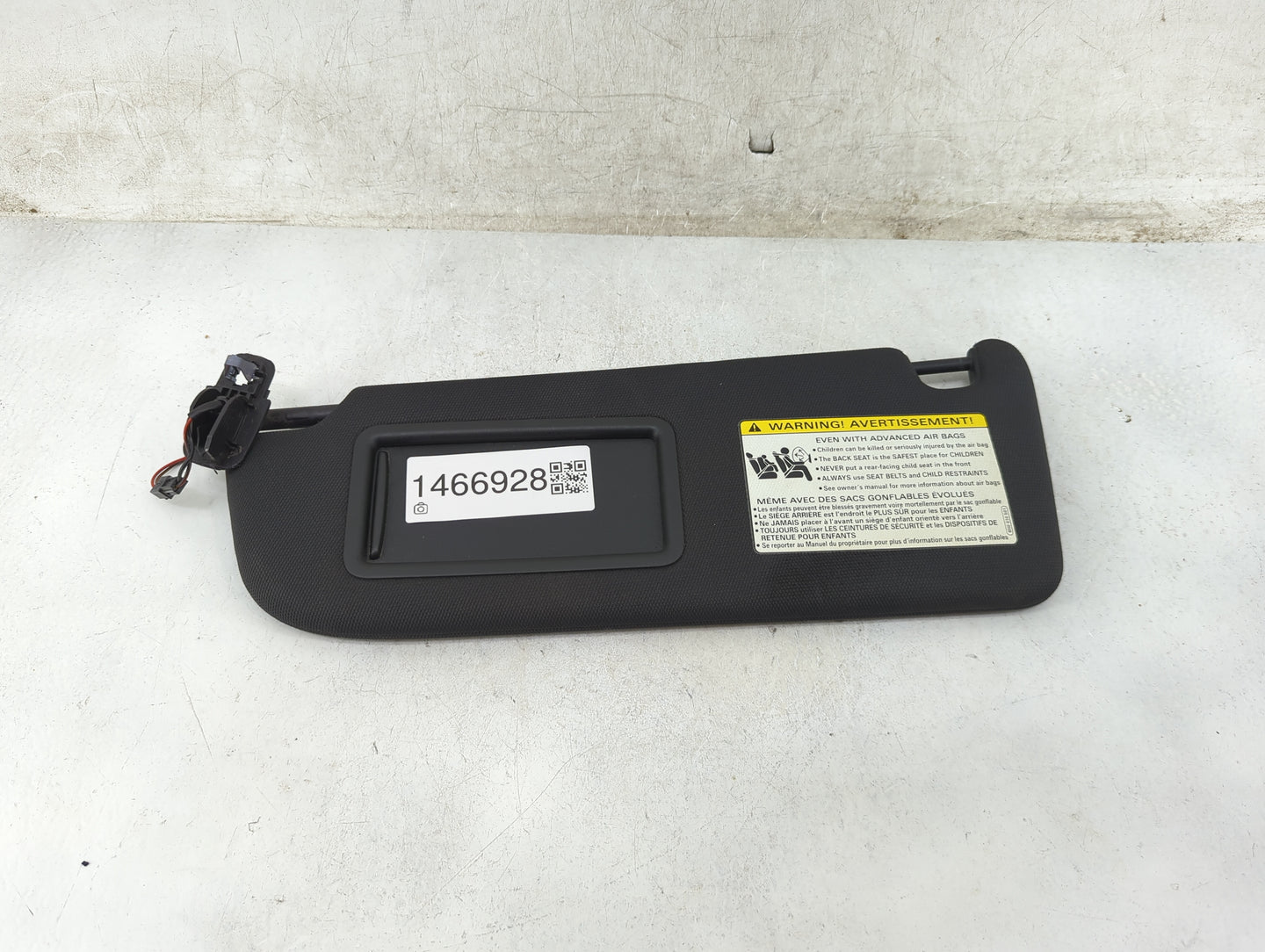 2012-2018 Audi A7 Sun Visor Shade Replacement Driver Left Mirror Fits Fits 2012 2013 2014 2015 2016 2017 2018 OEM Used Auto 