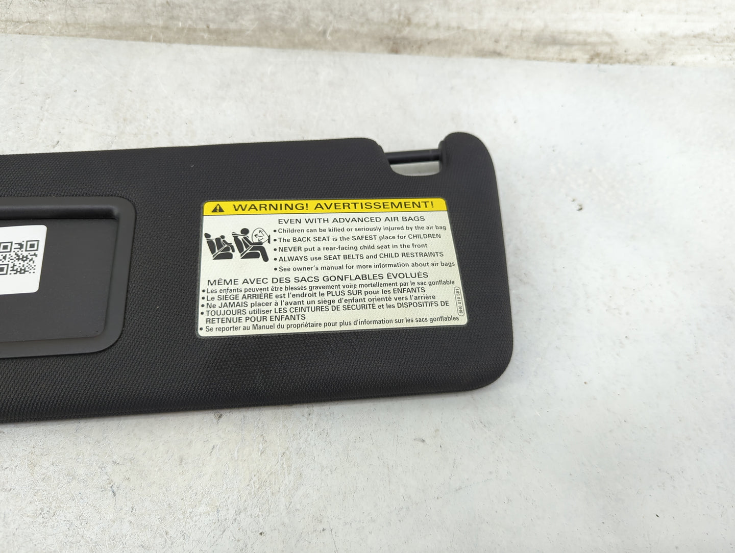 2012-2018 Audi A7 Sun Visor Shade Replacement Driver Left Mirror Fits Fits 2012 2013 2014 2015 2016 2017 2018 OEM Used Auto 