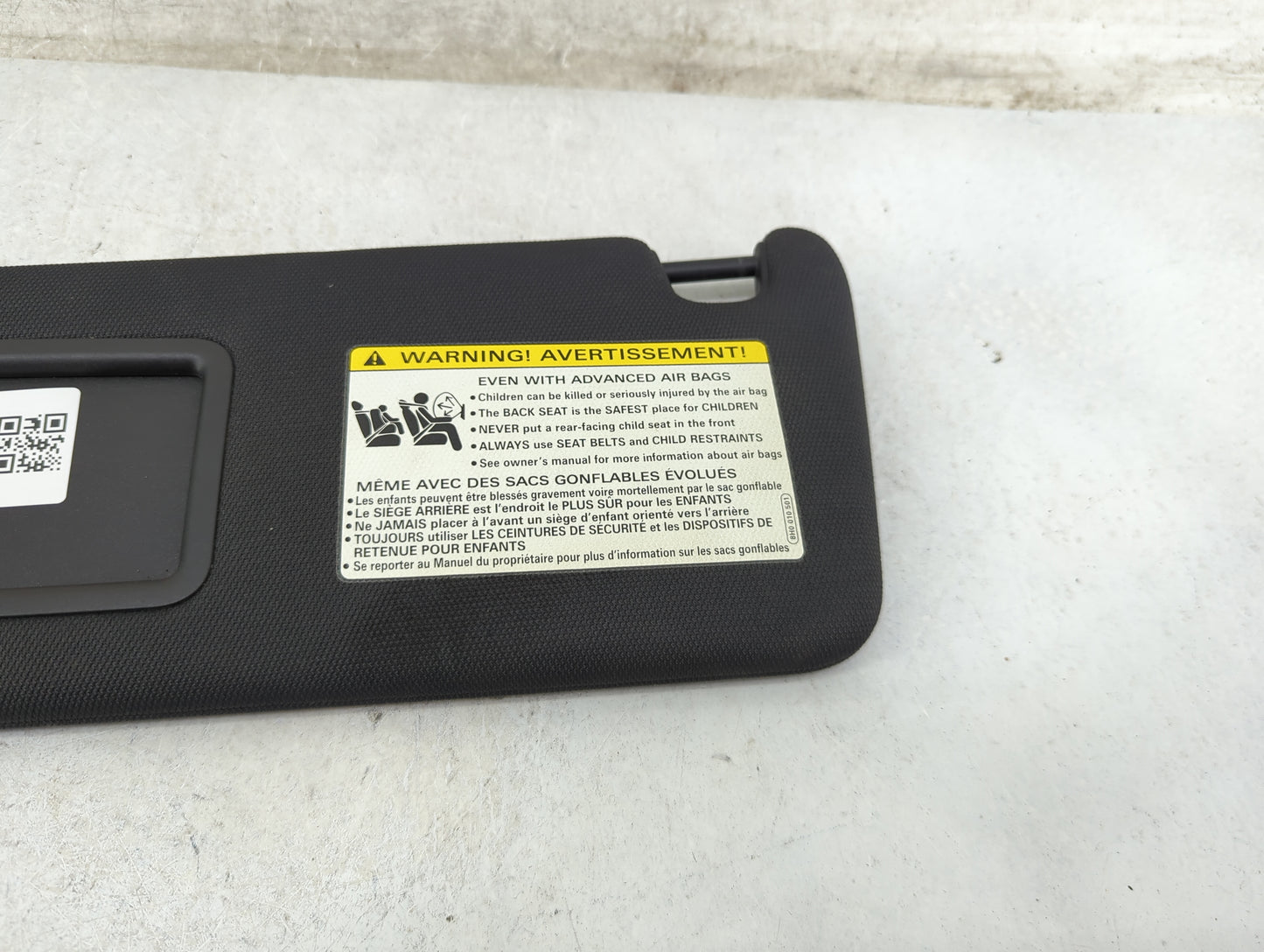 2012-2018 Audi A7 Sun Visor Shade Replacement Driver Left Mirror Fits Fits 2012 2013 2014 2015 2016 2017 2018 OEM Used Auto 