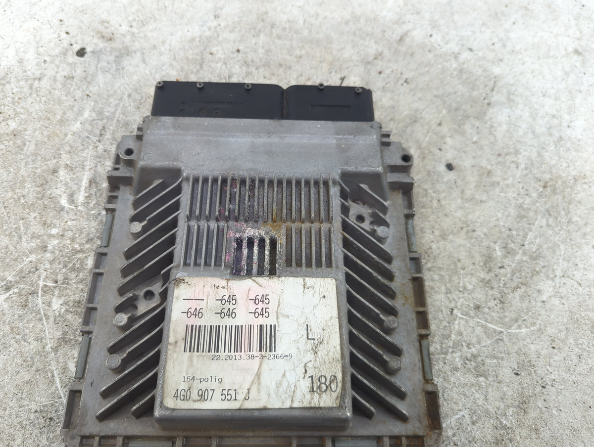 2014 Audi A7 PCM Engine Control Computer ECU ECM PCU OEM P/N:4G0907551J 4G0907551A, 5WP47301, SIMOS8.5 OEM Used Auto Parts -