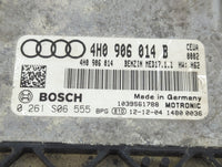 2013-2014 Audi A8 PCM Engine Control Computer ECU ECM PCU OEM P/N:4H0906014B 4H0906014, 0261S06555, 1039S61788 Fits Fits 201
