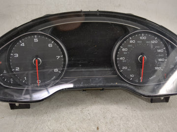2013-2014 Audi A8 Instrument Cluster Speedometer Gauges P/N:4H0 920 980 K Miles: Fits Fits 2013 2014 OEM Used Auto Parts - O