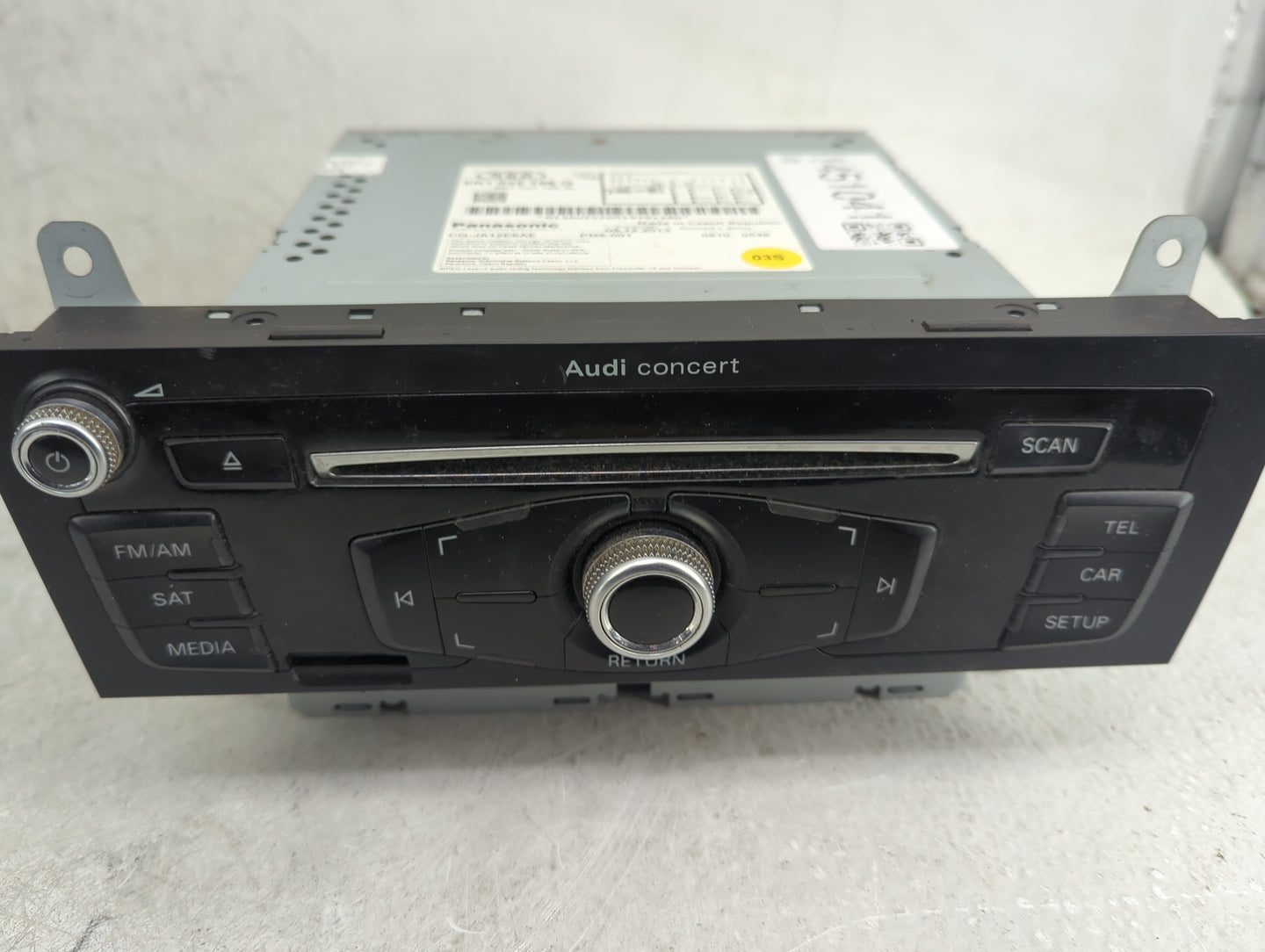2013-2017 Audi Q5 Radio AM FM Cd Player Receiver Replacement P/N:8R1035186Q CQ-JA12E6AE Fits Fits 2013 2014 2015 2016 2017 O