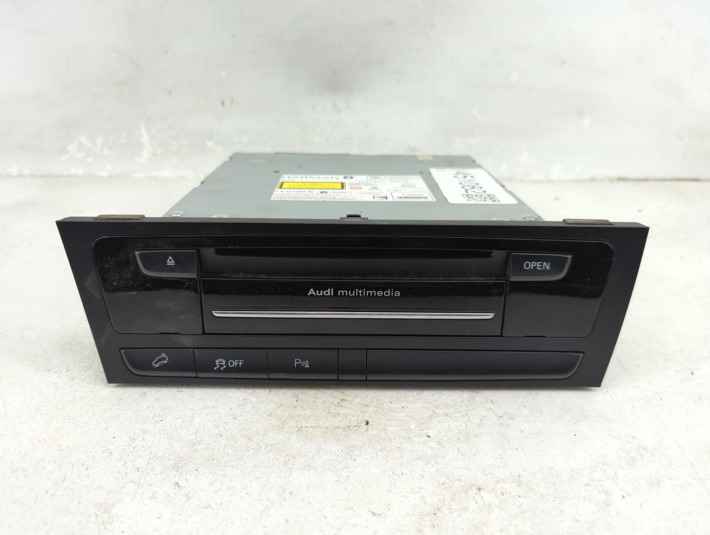 2011-2017 Audi Q5 Radio AM FM Cd Player Receiver Replacement P/N:8R1035746E Fits Fits 2011 2012 2013 2014 2015 2016 2017 OEM