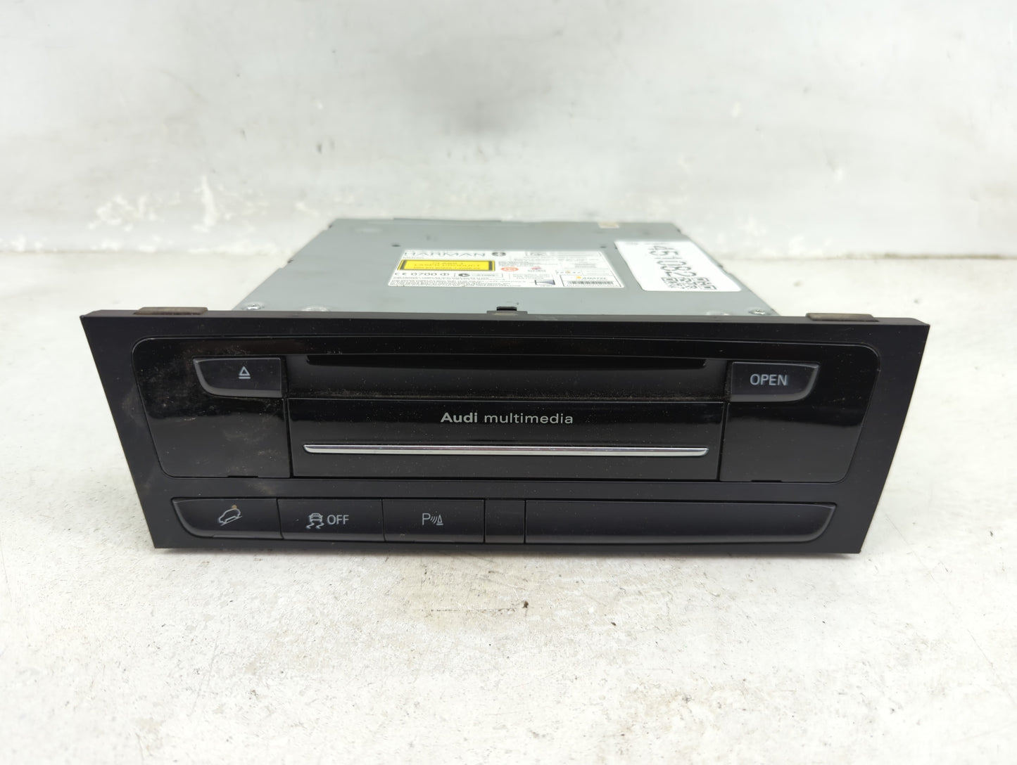 2011-2017 Audi Q5 Radio AM FM Cd Player Receiver Replacement P/N:8R1035746E Fits Fits 2011 2012 2013 2014 2015 2016 2017 OEM