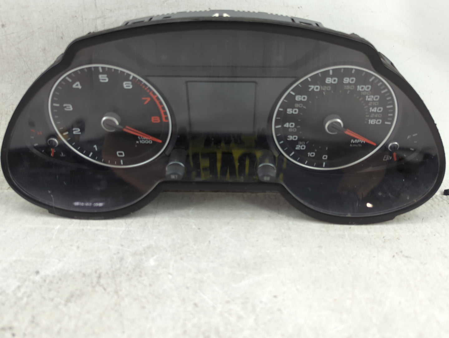 2013-2017 Audi Q5 Instrument Cluster Speedometer Gauges P/N:503 002 413 430 8R0 920 950 R Miles: Fits OEM Used Auto Parts - 