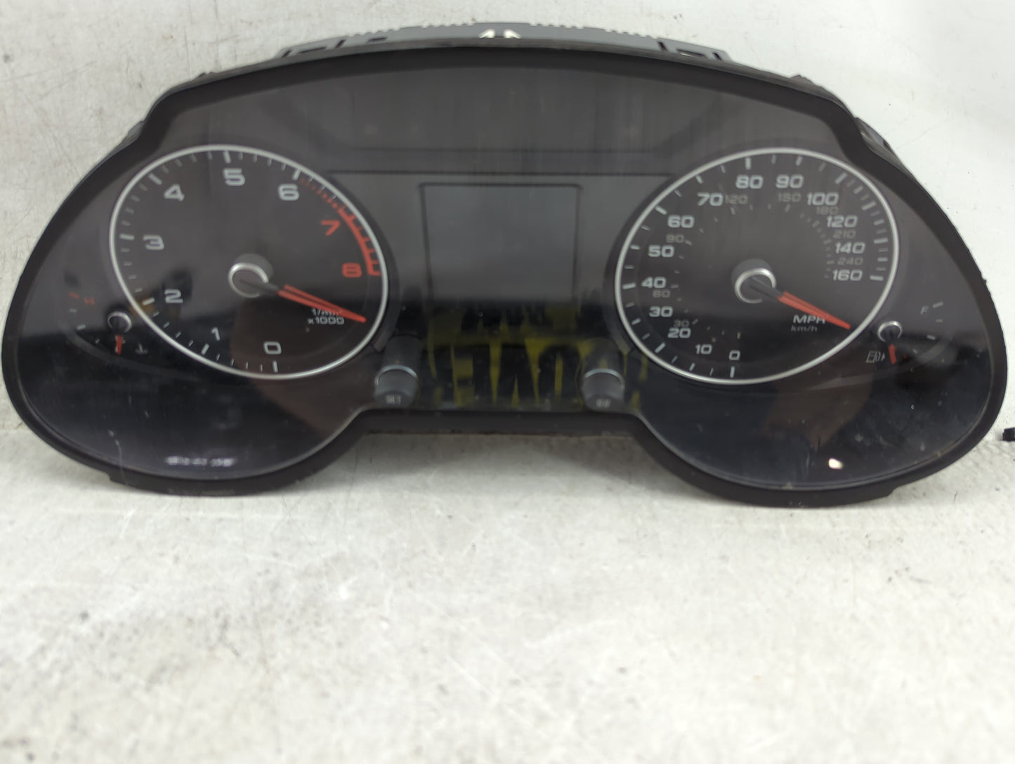2013-2017 Audi Q5 Instrument Cluster Speedometer Gauges P/N:503 002 413 430 8R0 920 950 R Miles: Fits OEM Used Auto Parts - 