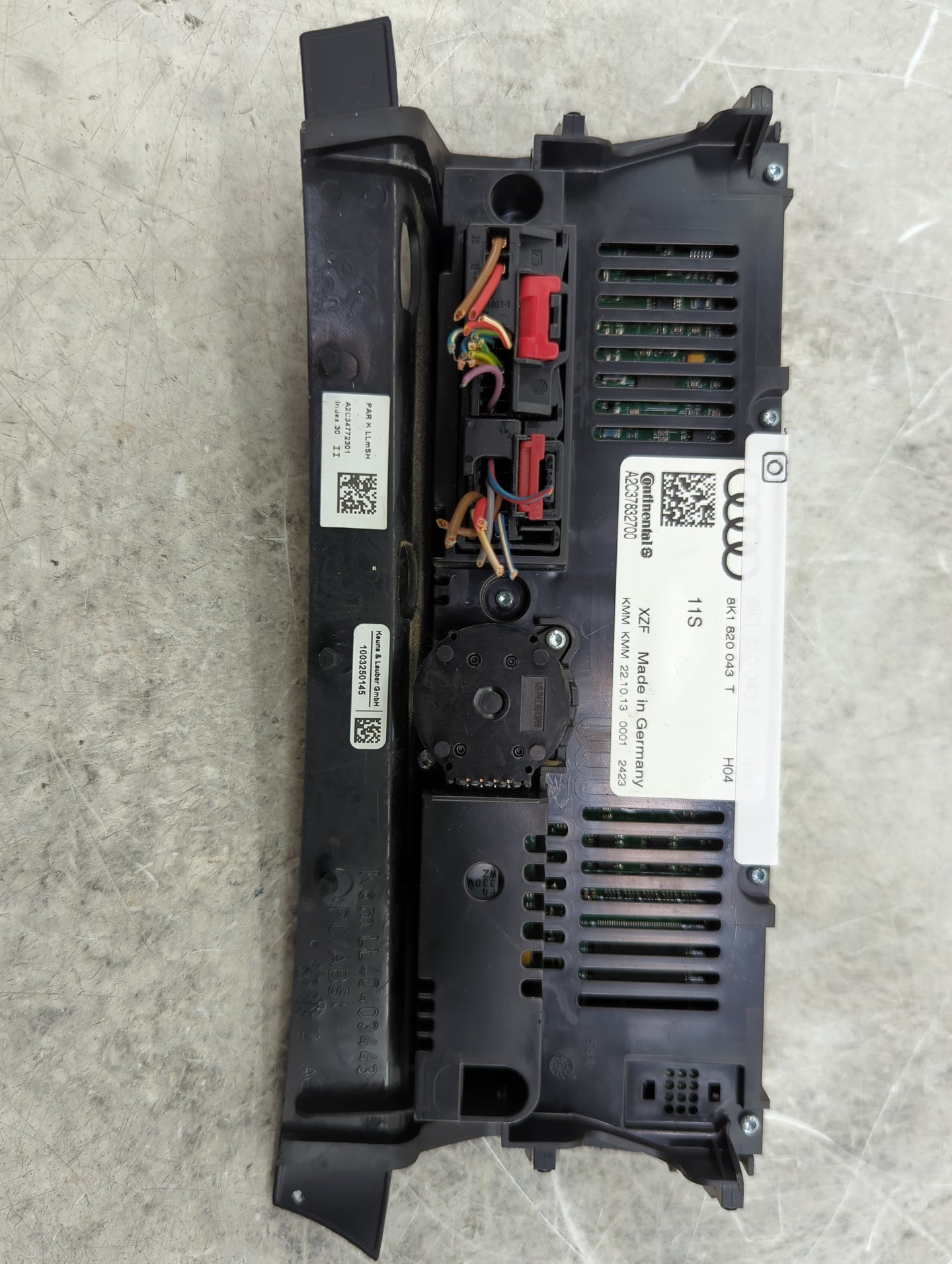 2013-2017 Audi Q5 Climate Control Module Temperature AC/Heater Replacement P/N:8K1820043T A2C37832700 Fits OEM Used Auto Par