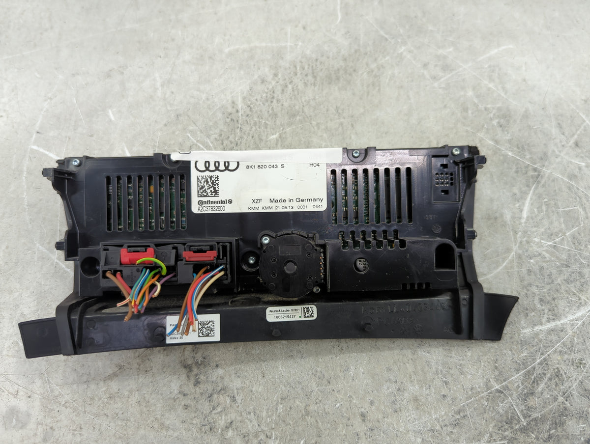 2013-2017 Audi Q5 Climate Control Module Temperature AC/Heater Replacement P/N:8K1820043S A2C37832600 Fits OEM Used Auto Par