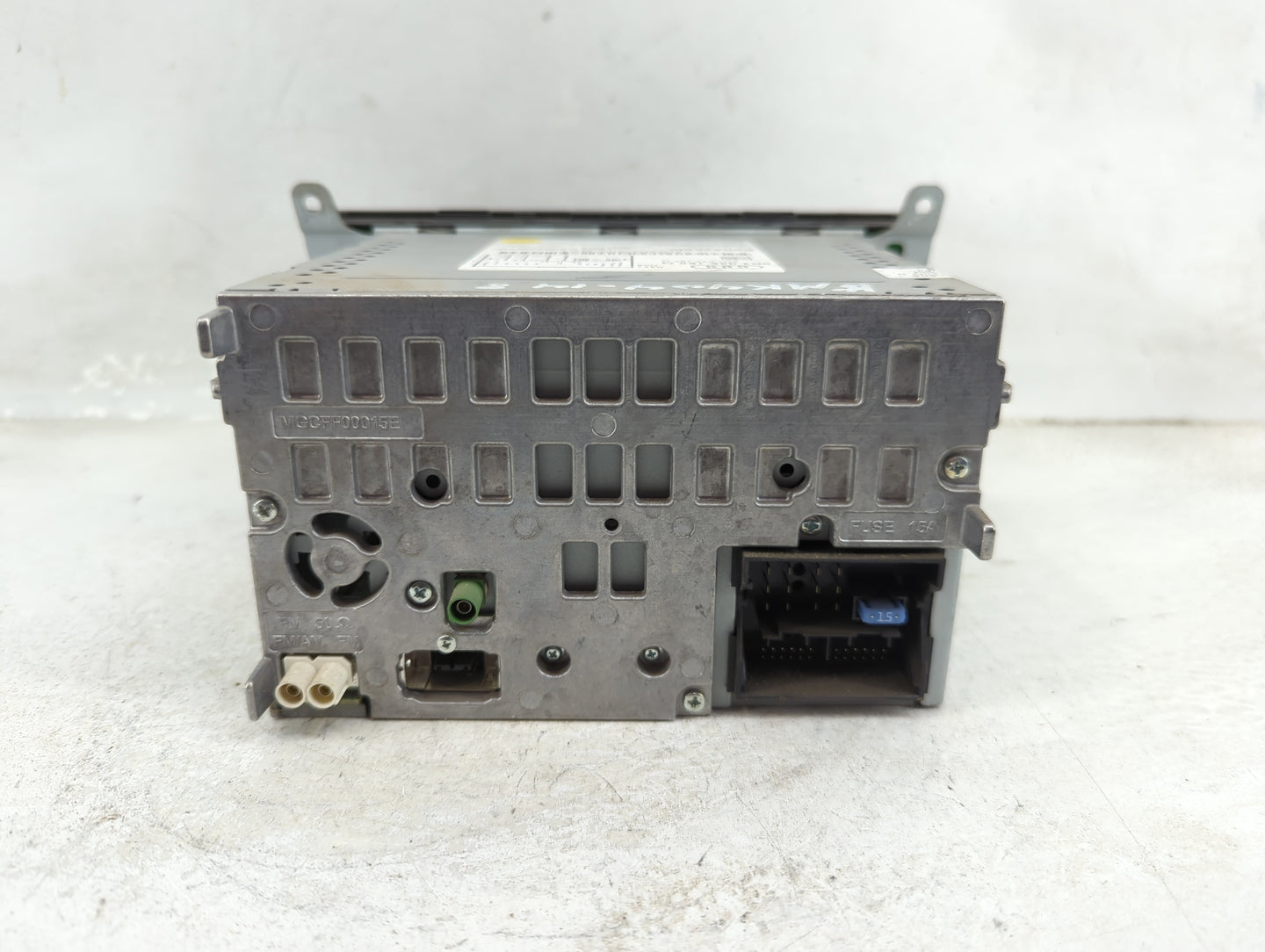 2013-2017 Audi Q5 Radio AM FM Cd Player Receiver Replacement P/N:8R1035186Q 8R1 035 186 Q Fits Fits 2013 2014 2015 2016 2017