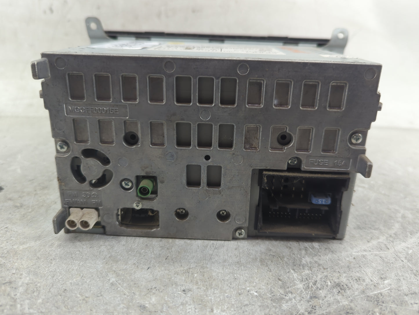 2014 Audi Q5 Radio AM FM Cd Player Receiver Replacement P/N:8R1035186Q CQ-JA12E6AE Fits OEM Used Auto Parts - Oemusedautopar