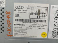 2014 Audi Q5 Radio AM FM Cd Player Receiver Replacement P/N:8R1035186Q CQ-JA12E6AE Fits OEM Used Auto Parts - Oemusedautopar