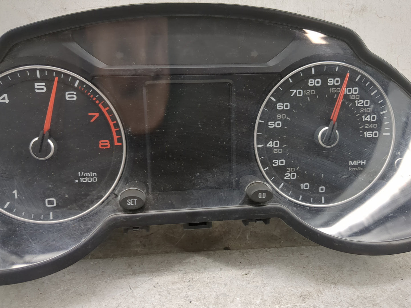 2013-2017 Audi Q5 Instrument Cluster Speedometer Gauges P/N:8R0920981N 503.002.425.331 Miles: Fits Fits 2013 2014 2015 2016 