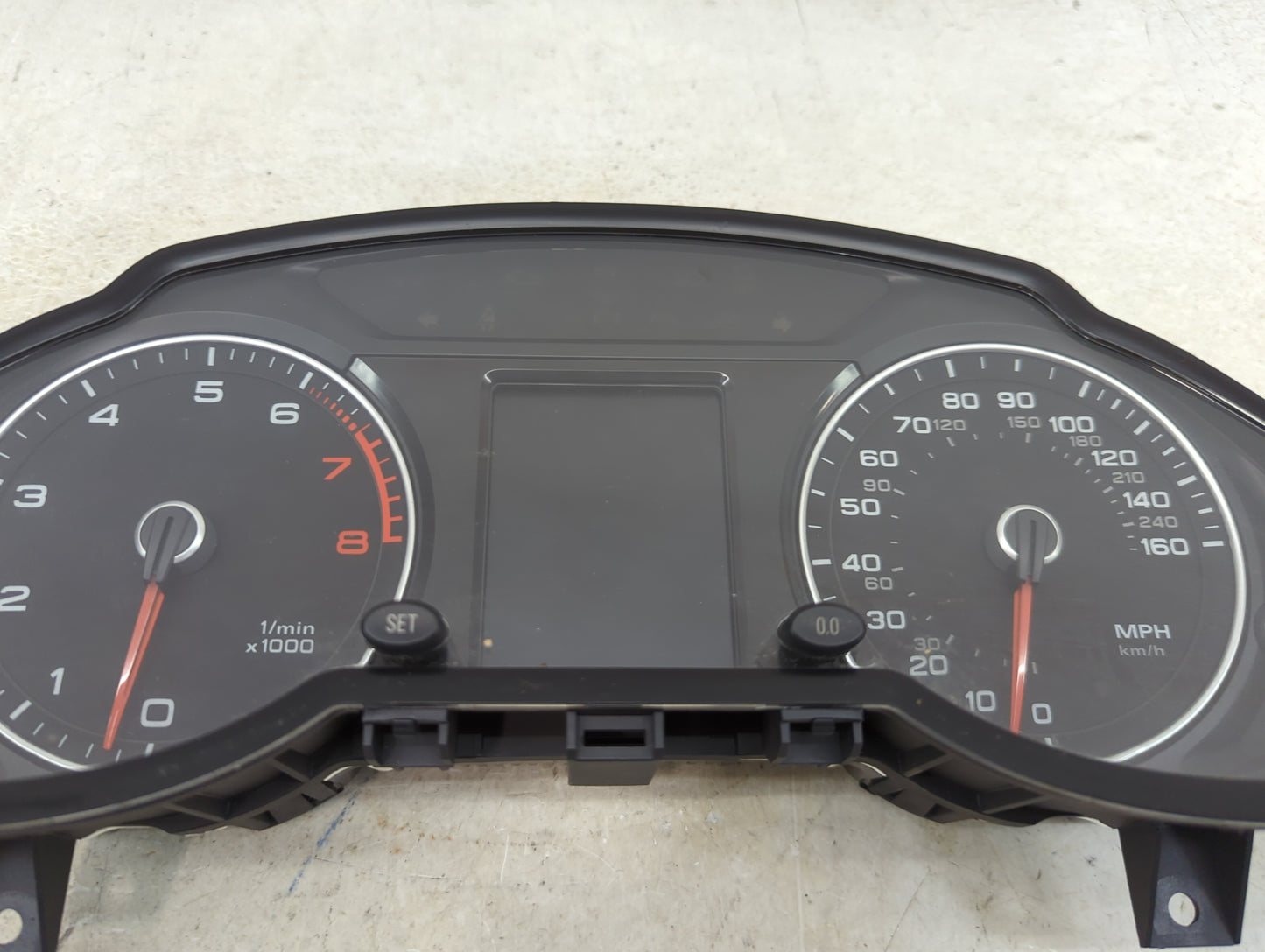 2013-2017 Audi Q5 Instrument Cluster Speedometer Gauges P/N:8R0920950R 503.002.413.430 Miles:116K Fits OEM Used Auto Parts -