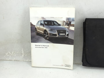 2014 Audi Q5 Owners Manual Book Guide P/N:142.561.8RB.23 1425618RB23 OEM Used Auto Parts