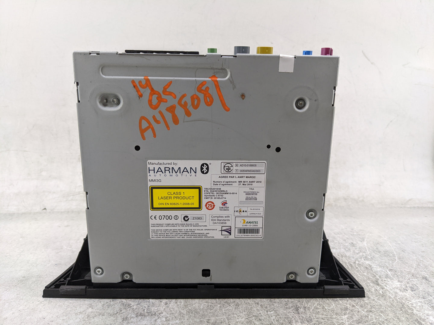 2011-2017 Audi Q5 Multi Media Audio Radio Receiver Player Oem 1472905 - Oemusedautoparts1.com