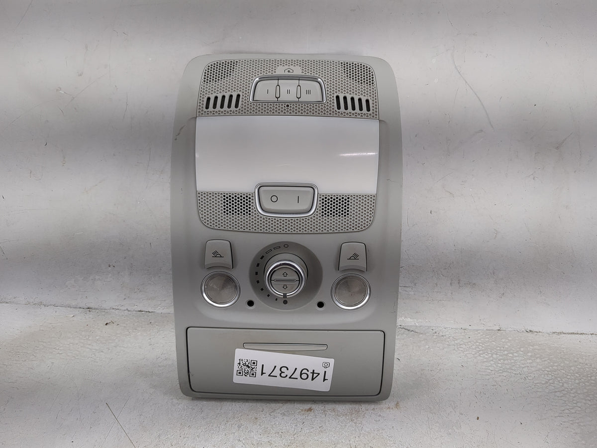 2014 Audi Q5 Overhead Roof Console Silver - Oemusedautoparts1.com