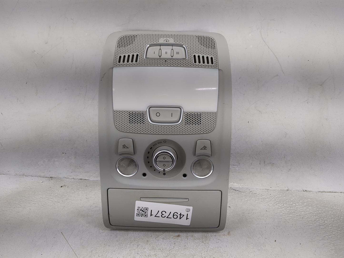 2014 Audi Q5 Overhead Roof Console Silver - Oemusedautoparts1.com