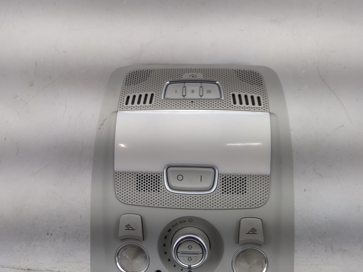2014 Audi Q5 Overhead Roof Console Silver - Oemusedautoparts1.com
