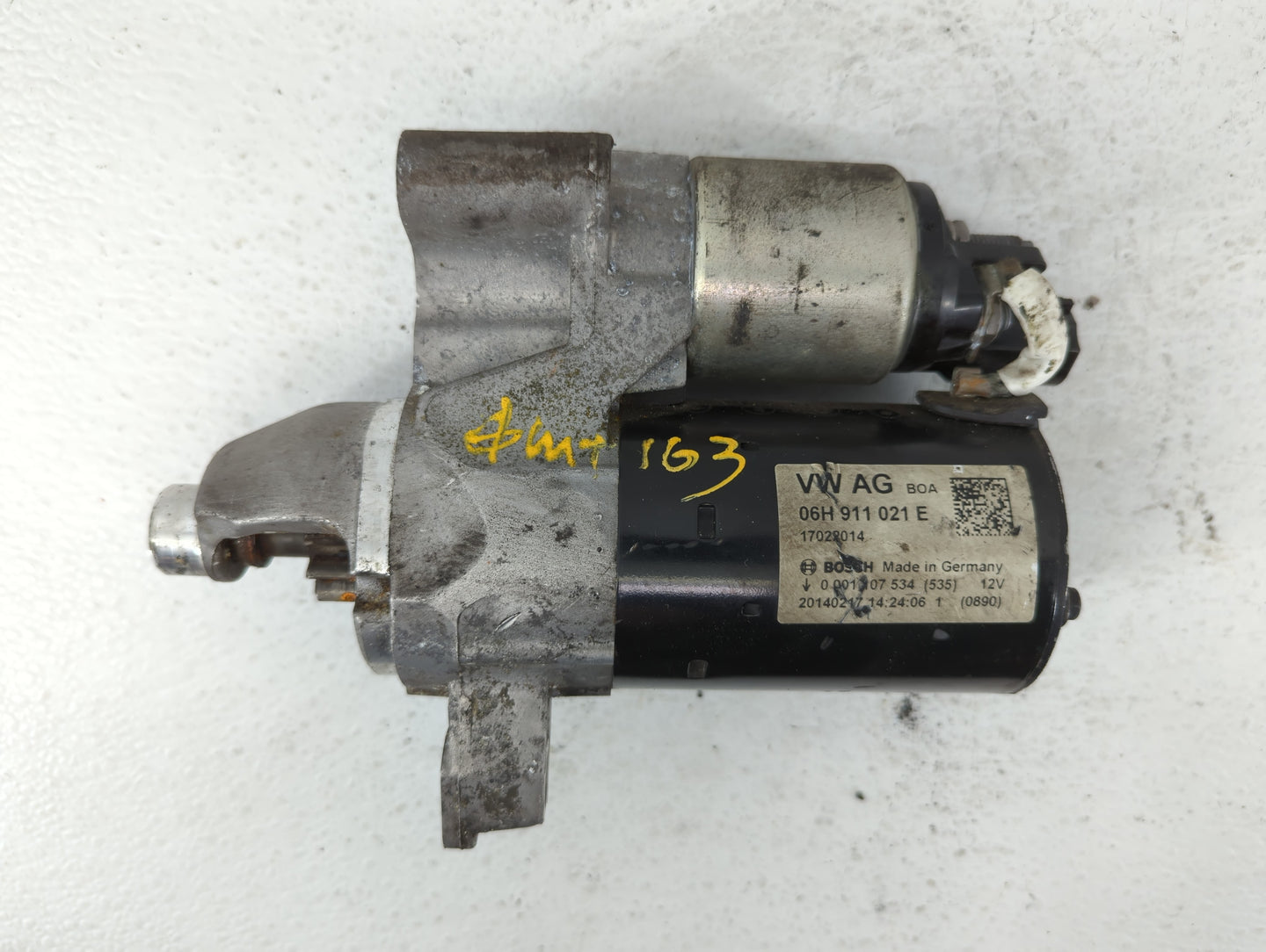 2013-2017 Audi Q5 Car Starter Motor Solenoid OEM P/N:06H 911 021 E Fits Fits 2009 2010 2011 2012 2013 2014 2015 2016 2017 OE