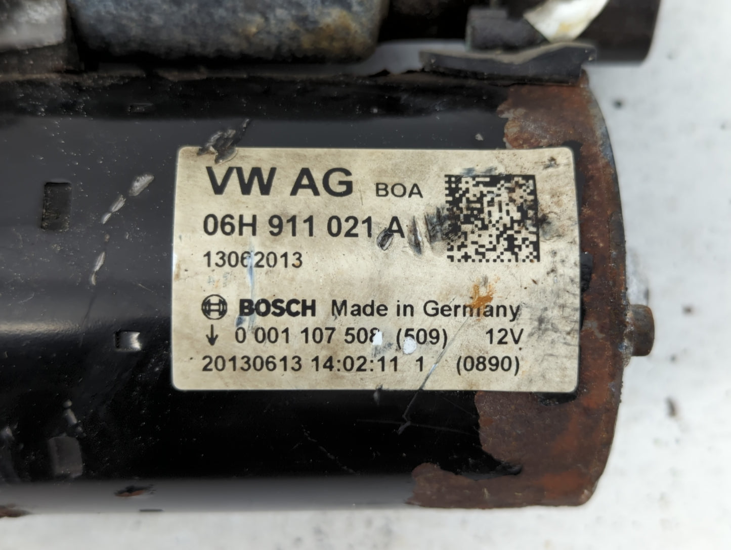 2013-2017 Audi Q5 Car Starter Motor Solenoid OEM P/N:06H 911 021 A Fits Fits 2009 2010 2011 2012 2013 2014 2015 2016 2017 OE