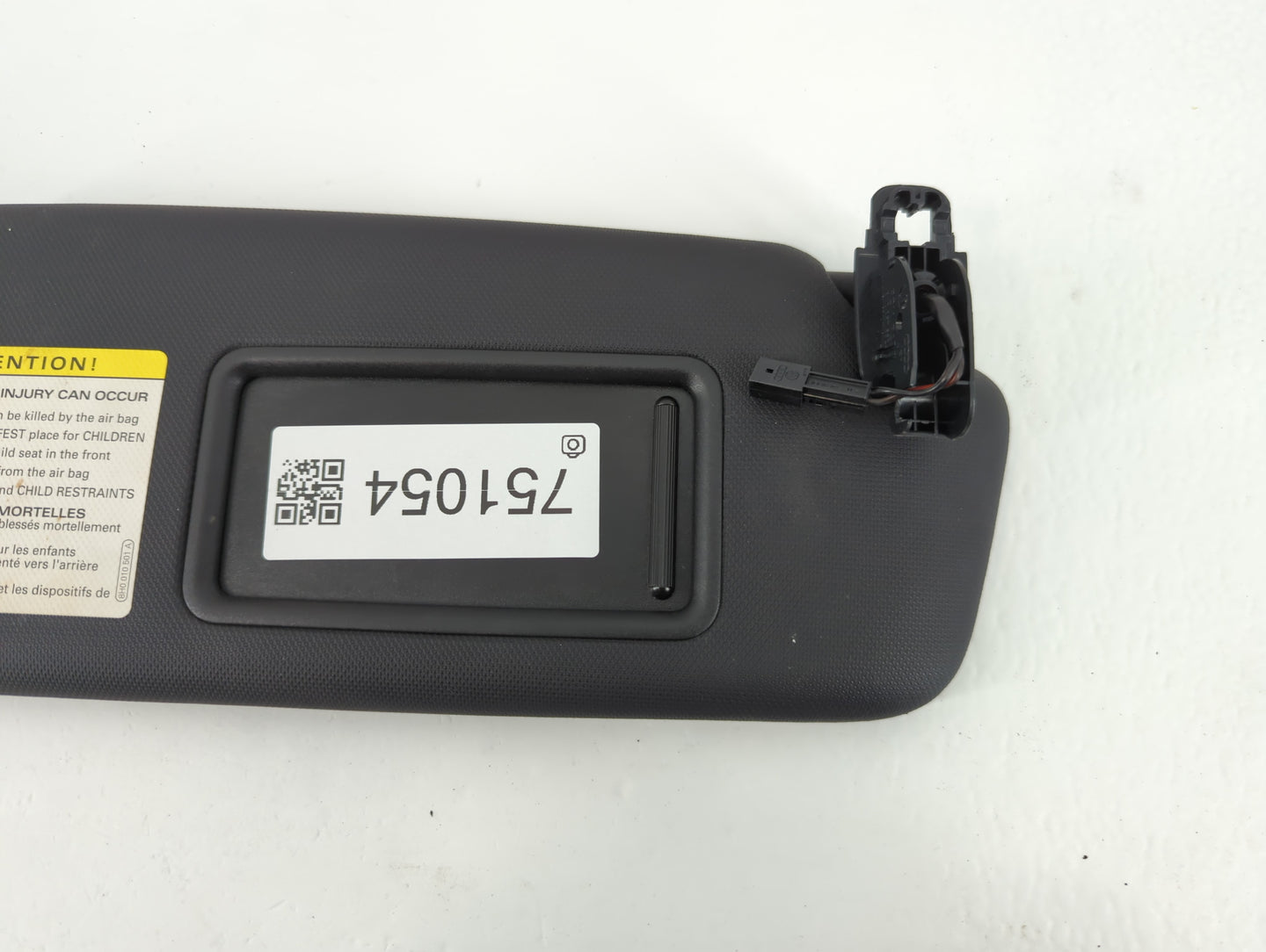 2013-2014 Audi Q5 Sun Visor Shade Replacement Passenger Right Mirror Fits Fits 2013 2014 2015 2016 OEM Used Auto Parts - Oem