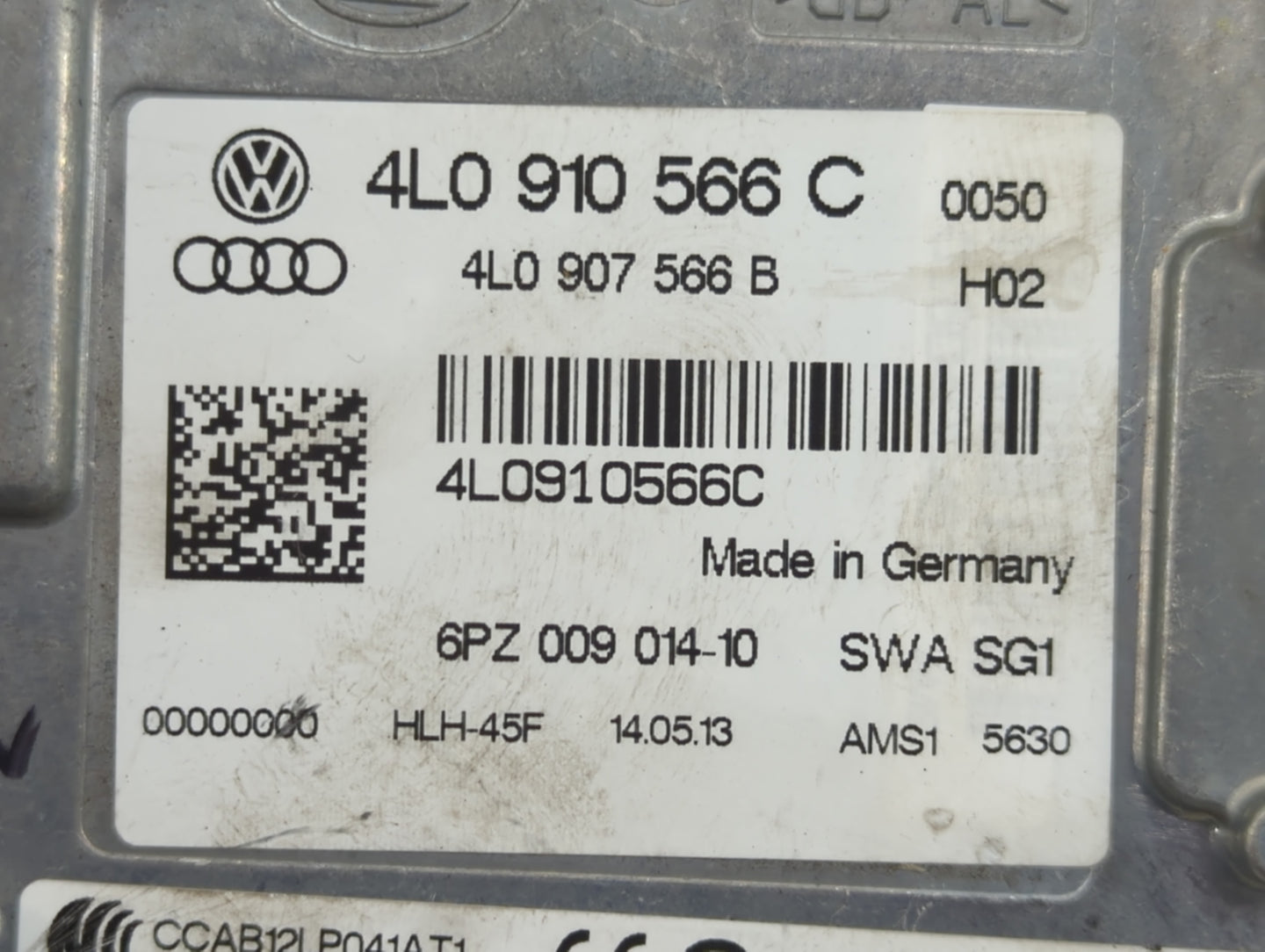 2013-2015 Audi Q7 Chassis Control Module Ccm Bcm Body Control - Oemusedautoparts1.com