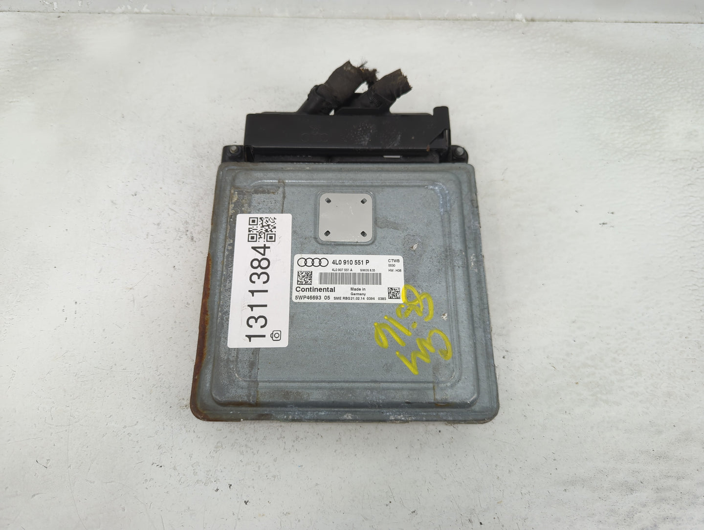 2013-2015 Audi Q7 PCM Engine Control Computer ECU ECM PCU OEM P/N:8E0 907 50C J 4L0 910 551 P Fits Fits 2013 2014 2015 OEM U